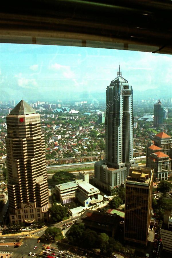 View from Petronas Towers Sky Bridge, Kuala Lumpur